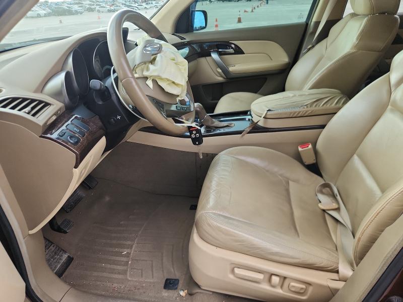 Photo 7 from auction – 2011 ACURA MDX TECHNO with VIN 2HNYD2H62BH503100
