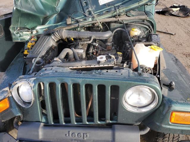 Photo 12 from auction – 2000 JEEP WRANGLER / with VIN 1J4FA49S4YP787048