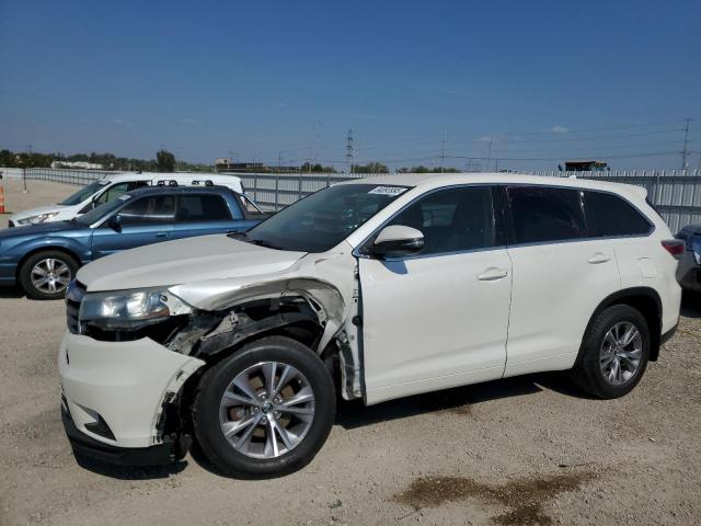 TOYOTA HIGHLANDER 2016 with VIN 5TDBKRFH3GS279035 - Photo from auction