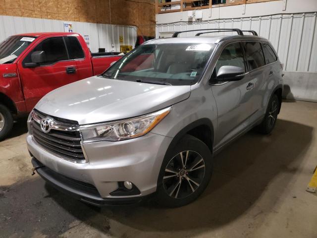 TOYOTA HIGHLANDER 2016 с VIN 5TDJKRFH5GS319062 - Фото с аукциона