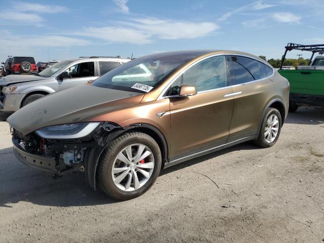 TESLA MODEL X 2017 with VIN 5YJXCDE41HF039623 - Photo from auction