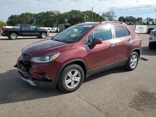 CHEVROLET TRAX 1LT 2017 with VIN 3GNCJLSB8HL160370 - Photo from auction