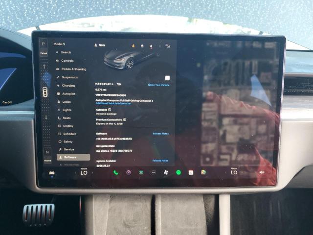 Photo 9 from auction – 2024 TESLA MODEL S with VIN 5YJSA1E59RF540896