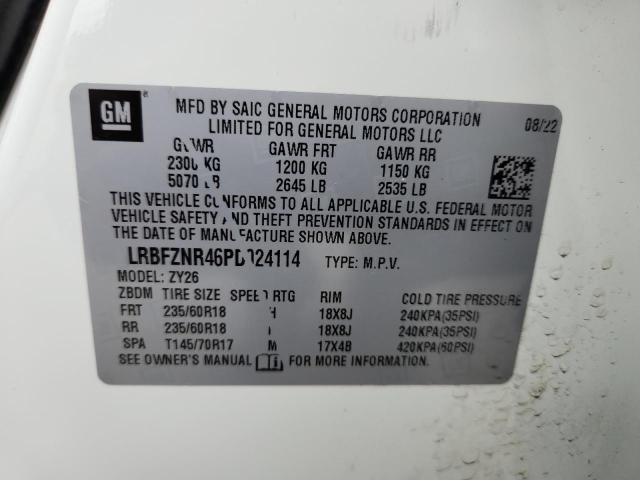Photo 14 from auction – 2023 BUICK ENVISION E with VIN LRBFZNR46PD024114