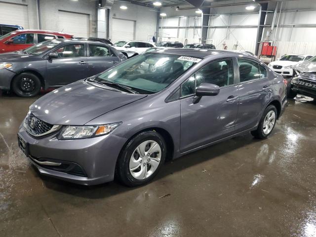 HONDA CIVIC LX 2015 with VIN 19XFB2F58FE120440 - Photo from auction