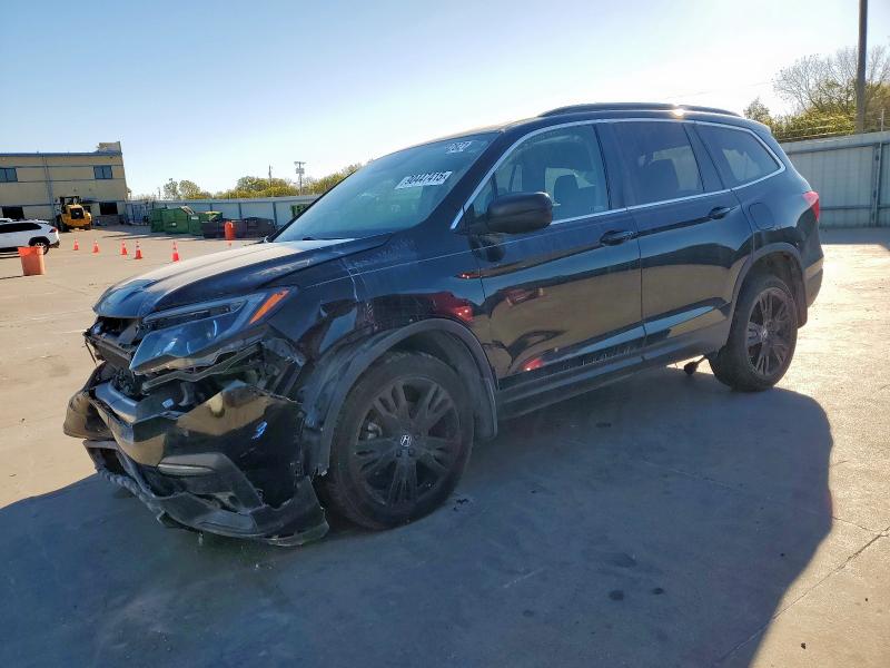 Photo 1 from auction – 2021 HONDA PILOT SE with VIN 5FNYF6H24MB068125