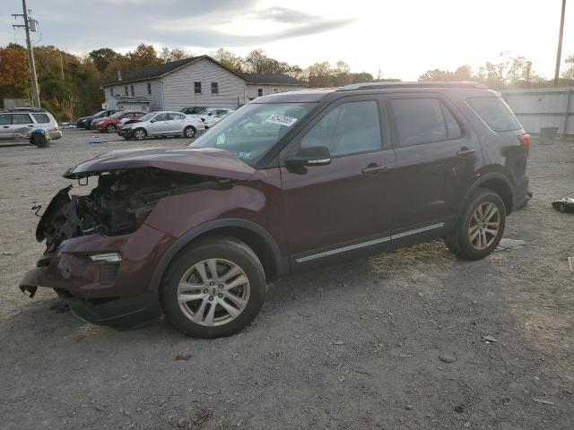 FORD EXPLORER X 2019 with VIN 1FM5K8D88KGA48821 - Photo from auction