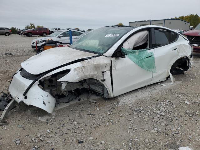 TESLA MODEL Y 2021 with VIN 5YJYGDEE4MF278255 - Photo from auction