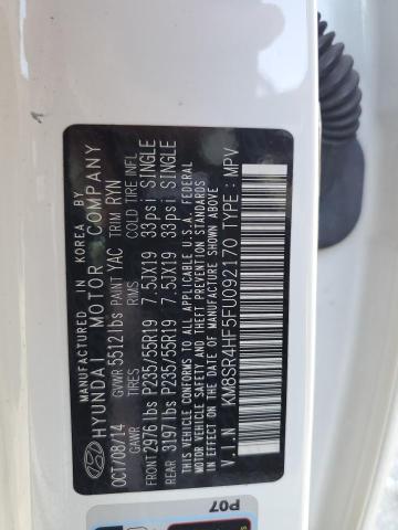 Photo 14 from auction – 2015 HYUNDAI SANTA FE G with VIN KM8SR4HF5FU092170