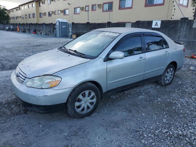 TOYOTA COROLLA CE 2004 with VIN 1NXBR38E44Z250089 - Photo from auction