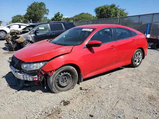 HONDA CIVIC LX 2017 with VIN 2HGFC2F56HH578032 - Photo from auction