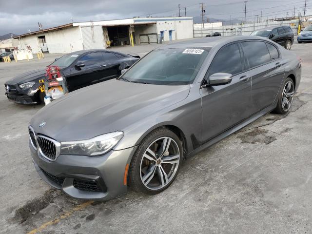 BMW 740 I 2017 with VIN WBA7E2C59HG740424 - Photo from auction