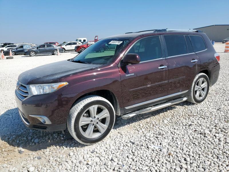 TOYOTA HIGHLANDER 2013 with VIN 5TDYK3EH4DS109500 - Photo from auction