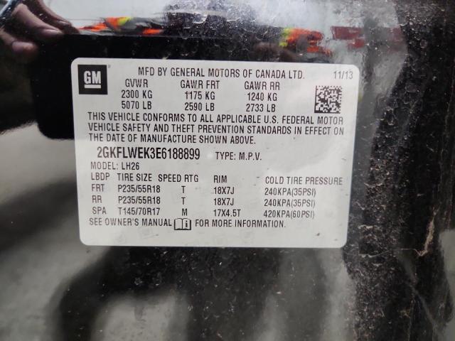 Photo 14 from auction – 2014 GMC TERRAIN SL with VIN 2GKFLWEK3E6188899