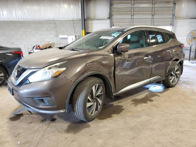 NISSAN MURANO S 2016 with VIN 5N1AZ2MG9GN158455 - Photo from auction