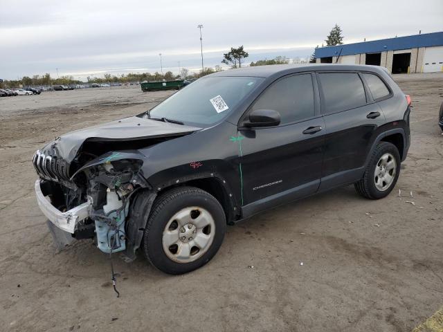 JEEP CHEROKEE S 2014 with VIN 1C4PJMAB1EW166342 - Photo from auction