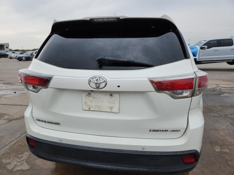 Photo 6 from auction – 2016 TOYOTA HIGHLANDER with VIN 5TDDKRFH2GS285708