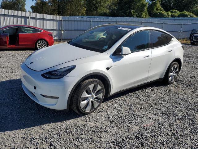 TESLA MODEL Y 2022 with VIN 7SAYGDEE4NA013241 - Photo from auction