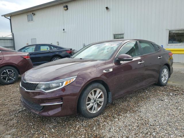 KIA OPTIMA LX 2018 with VIN 5XXGT4L35JG228210 - Photo from auction