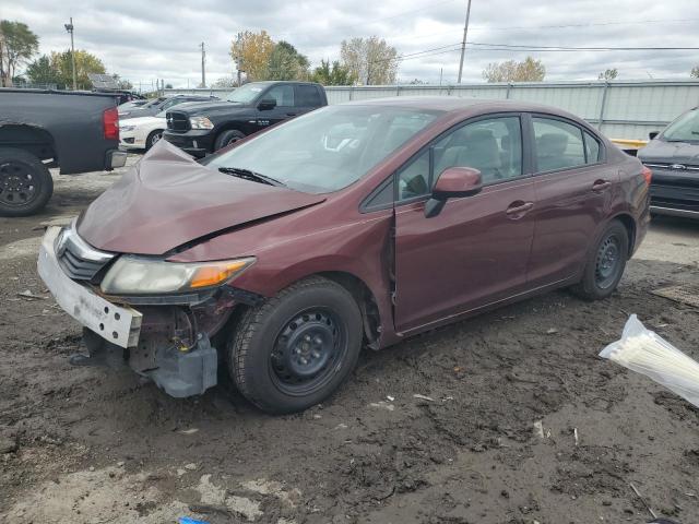 HONDA CIVIC LX 2012 with VIN 19XFB2F51CE071917 - Photo from auction
