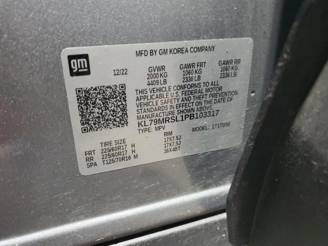 Photo 14 from auction – 2023 CHEVROLET TRAILBLAZE with VIN KL79MRSL1PB103317