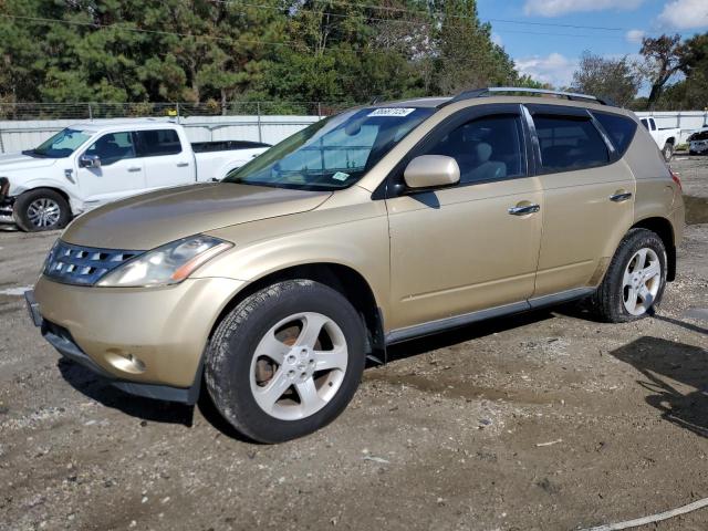 NISSAN MURANO SL 2003 with VIN JN8AZ08TX3W111878 - Photo from auction