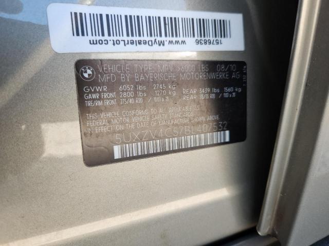 Photo 14 from auction – 2011 BMW X5 XDRIVE3 with VIN 5UXZV4C57BL407532