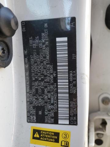 Photo 14 from auction – 2013 TOYOTA HIGHLANDER with VIN 5TDZK3EH4DS116144
