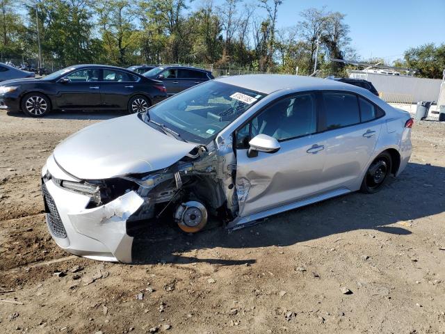 TOYOTA COROLLA LE 2021 with VIN 5YFEPMAE4MP245396 - Photo from auction