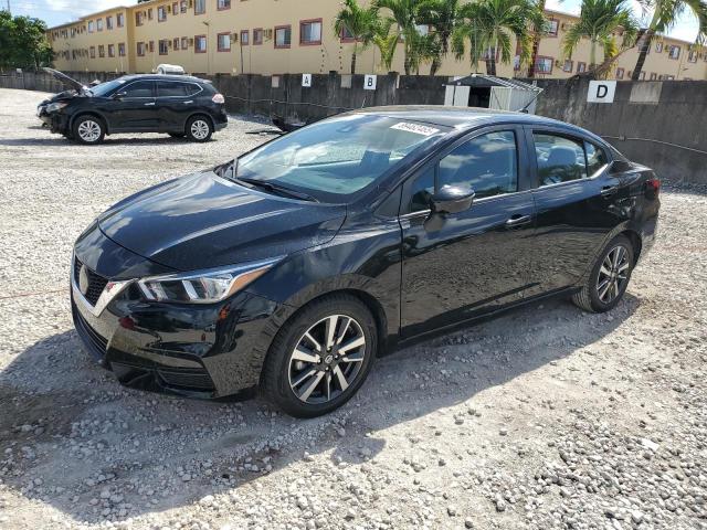 NISSAN VERSA SV 2021 with VIN 3N1CN8EV0ML893512 - Photo from auction