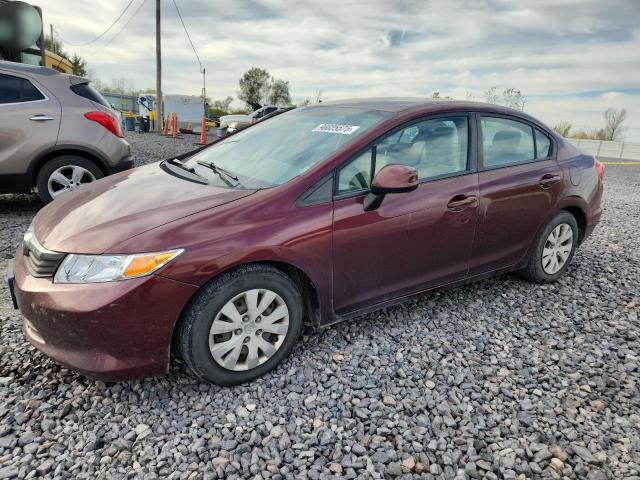 HONDA CIVIC LX 2012 with VIN 19XFB2F56CE069872 - Photo from auction