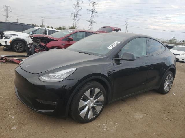 TESLA MODEL Y 2021 with VIN 5YJYGDEE7MF105412 - Photo from auction
