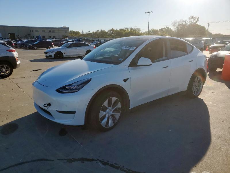 TESLA MODEL Y 2021 with VIN 5YJYGDEE2MF274477 - Photo from auction