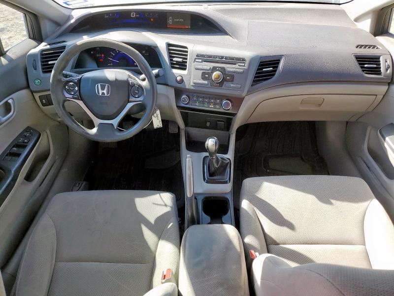 Photo 8 from auction – 2012 HONDA CIVIC LX with VIN 19XFB2E51CE050826