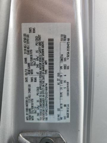 Photo 14 from auction – 2013 FORD ESCAPE SEL with VIN 1FMCU9HX7DUD18974