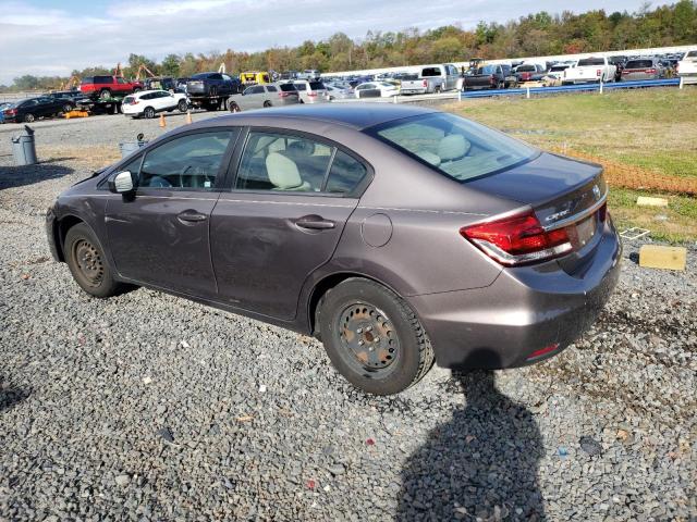 Photo 2 from auction – 2015 HONDA CIVIC LX with VIN 19XFB2F55FE284602