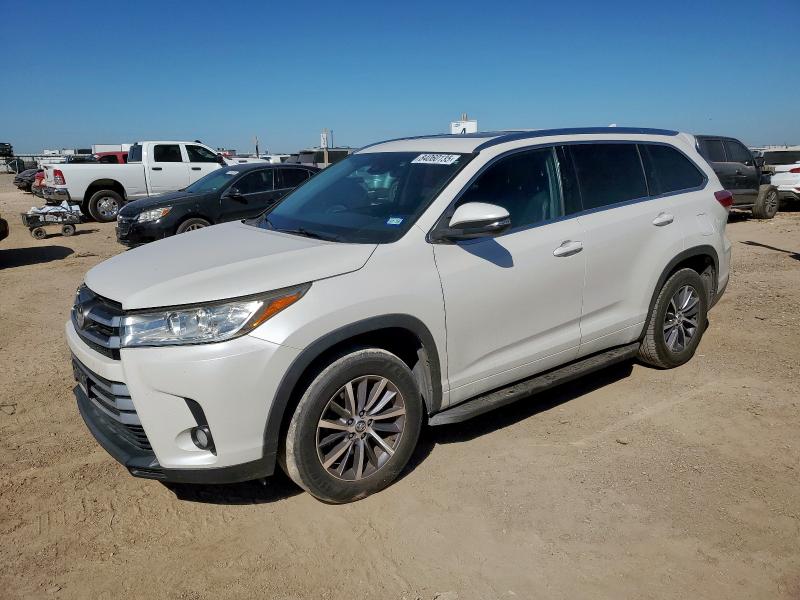 TOYOTA HIGHLANDER 2017 with VIN 5TDKZRFH8HS509133 - Photo from auction