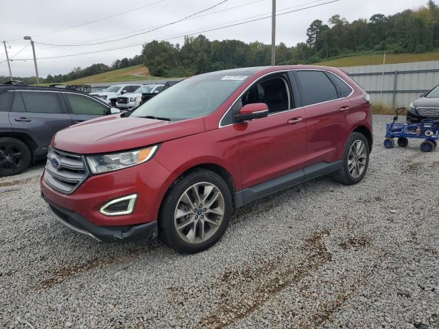 FORD EDGE TITAN 2018 with VIN 2FMPK3K9XJBB12502 - Photo from auction