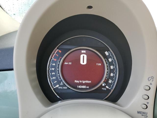 Photo 9 from auction – 2017 FIAT 500 LOUNGE with VIN 3C3CFFER3HT694319