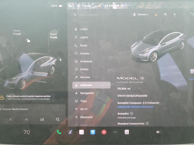 Photo 9 from auction – 2018 TESLA MODEL 3 with VIN 5YJ3E1EA1JF024056