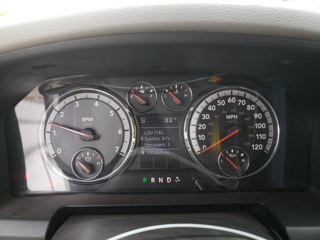 Photo 9 from auction – 2009 DODGE RAM 1500 with VIN 1D3HB13P09S749496