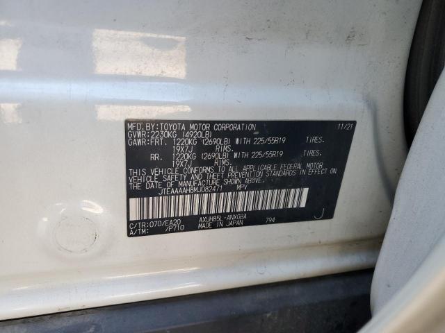 Photo 14 from auction – 2021 TOYOTA VENZA LE with VIN JTEAAAAH8MJ082471