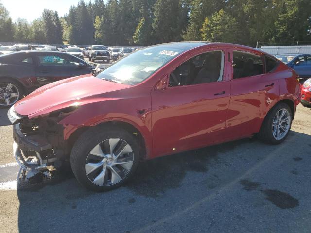 TESLA MODEL Y 2022 with VIN 7SAYGDEE0NF545413 - Photo from auction