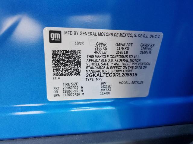 Photo 14 from auction – 2024 GMC TERRAIN SL with VIN 3GKALTEG9RL208515