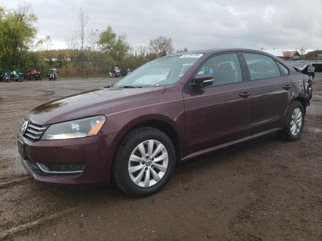 VOLKSWAGEN PASSAT S 2013 with VIN 1VWAP7A3XDC126370 - Photo from auction