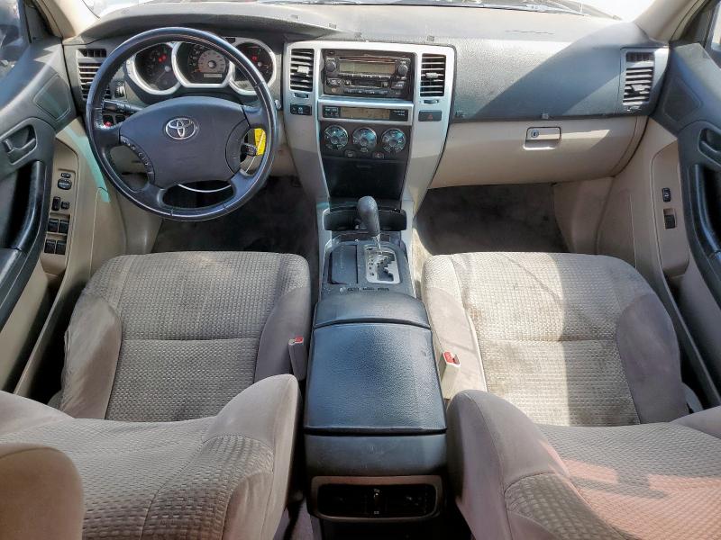 Photo 8 from auction – 2005 TOYOTA 4RUNNER SR with VIN JTEZU14R258035668