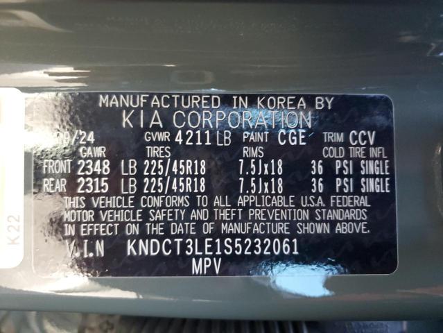 Photo 14 from auction – 2025 KIA NIRO SX with VIN KNDCT3LE1S5232061