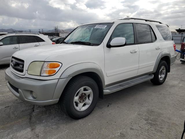 TOYOTA SEQUOIA SR 2002 with VIN 5TDZT34AX2S075047 - Photo from auction