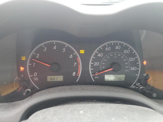 Photo 9 from auction – 2009 TOYOTA COROLLA BA with VIN 1NXBU40E19Z112646