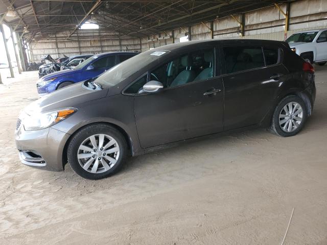 KIA FORTE EX 2014 with VIN KNAFX5A84E5164270 - Photo from auction